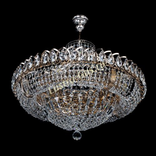 Люстра Кольцо Классика с подвесом в Подольске Гусь Хрустальный