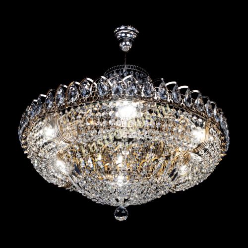 Люстра Кольцо Классика с подвесом в Подольске Гусь Хрустальный