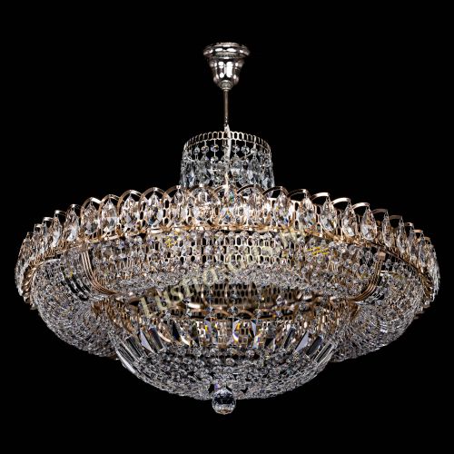 Люстра Кольцо Классика 6 ламп с подвесом в Подольске Гусь Хрустальный