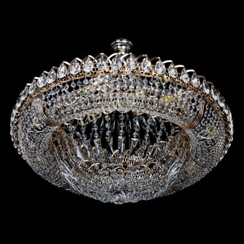 Люстра Кольцо Классика 6 ламп с подвесом в Подольске Гусь Хрустальный