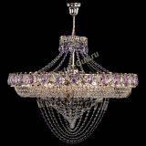 Люстра Кольцо Классика Веер №8 фиолетовая в Подольске Люстра Кольцо Классика Веер №8 фиолетовая в Подольске