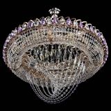 Люстра Кольцо Классика Веер №8 фиолетовая в Подольске Люстра Кольцо Классика Веер №8 фиолетовая в Подольске