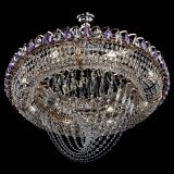 Люстра Кольцо Классика Веер №8 фиолетовая в Подольске Люстра Кольцо Классика Веер №8 фиолетовая в Подольске