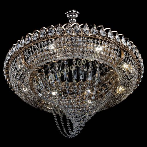 Люстра Кольцо Классика Веер №8 в Подольске Гусь Хрустальный