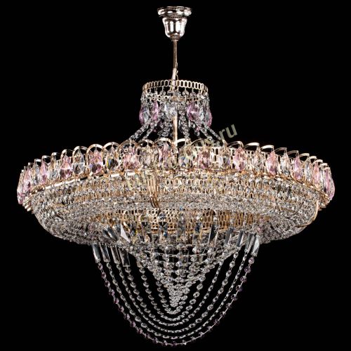 Люстра Кольцо Классика Веер №8 розовая в Подольске Люстра Кольцо Классика Веер №8 розовая в Подольске