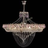 Люстра Кольцо Классика Веер №8 розовая в Подольске Люстра Кольцо Классика Веер №8 розовая в Подольске