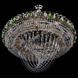 Люстра Кольцо Классика Веер №8 зеленая в Подольске