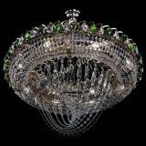 Люстра Кольцо Классика Веер №8 зеленая в Подольске