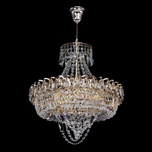 Люстра Кольцо Классика Веер 400 мм в Подольске Гусь Хрустальный