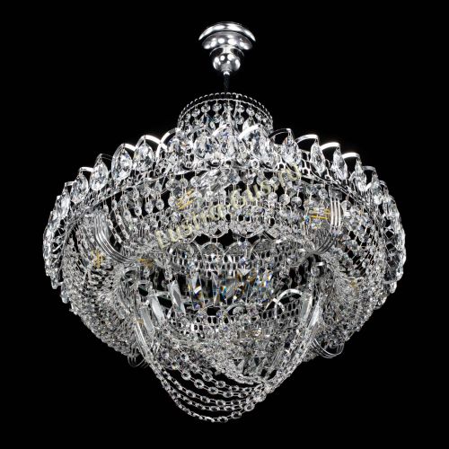 Люстра Кольцо Классика Веер в Подольске Гусь Хрустальный