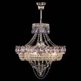 Люстра Кольцо Классика Веер фиолетовая в Подольске Люстра Кольцо Классика Веер фиолетовая в Подольске