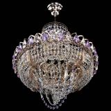 Люстра Кольцо Классика Веер фиолетовая в Подольске Люстра Кольцо Классика Веер фиолетовая в Подольске