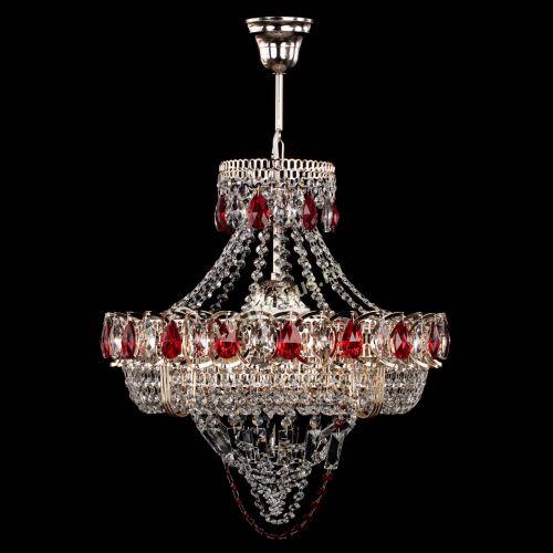 Люстра Кольцо Классика Веер красная в Подольске Люстра Кольцо Классика Веер красная в Подольске