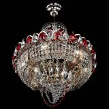 Люстра Кольцо Классика Веер красная в Подольске Люстра Кольцо Классика Веер красная в Подольске