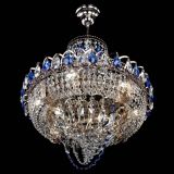 Люстра Кольцо Классика Веер синяя в Подольске Люстра Кольцо Классика Веер синяя в Подольске