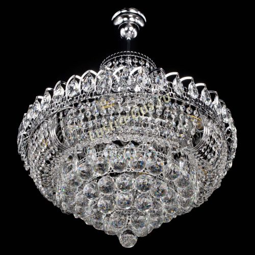 Люстра Кольцо Пирамида шар 40 подвесная в Подольске Гусь Хрустальный