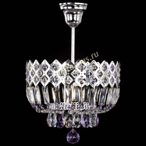 Люстра Корона №1 пластинка фиолетовая в Подольске Гусь Хрустальный