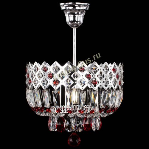 Люстра Корона №1 пластинка красная в Подольске Гусь Хрустальный