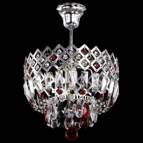 Люстра Корона №1 пластинка разноцветная в Подольске Гусь Хрустальный