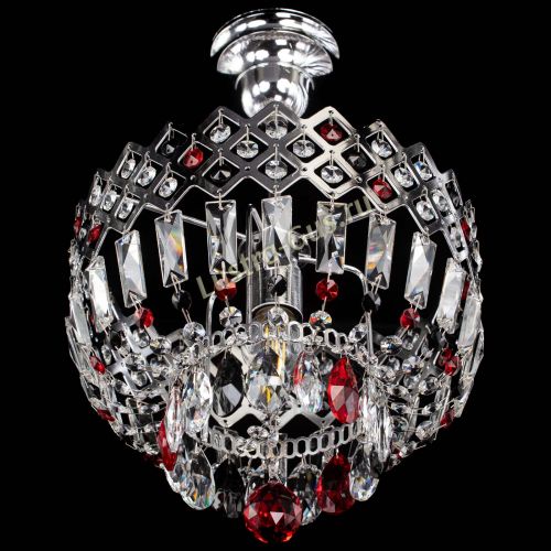 Люстра Корона №1 пластинка разноцветная в Подольске Гусь Хрустальный