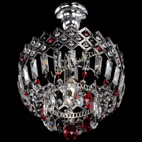 Люстра Корона №1 пластинка разноцветная в Подольске Гусь Хрустальный