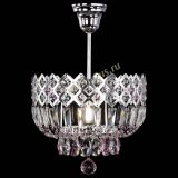 Люстра Корона №1 пластинка розовая в Подольске Люстра Корона №1 пластинка розовая в Подольске