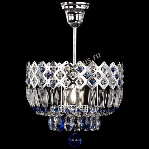Люстра Корона №1 пластинка синяя в Подольске Гусь Хрустальный
