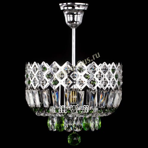 Люстра Корона №1 пластинка зеленая в Подольске Люстра Корона №1 пластинка зеленая в Подольске