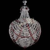 Люстра Корона №5 с подвесом Красная в Подольске Люстра Корона №5 с подвесом Красная в Подольске