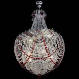 Люстра Корона №5 с подвесом Красная в Подольске Люстра Корона №5 с подвесом Красная в Подольске