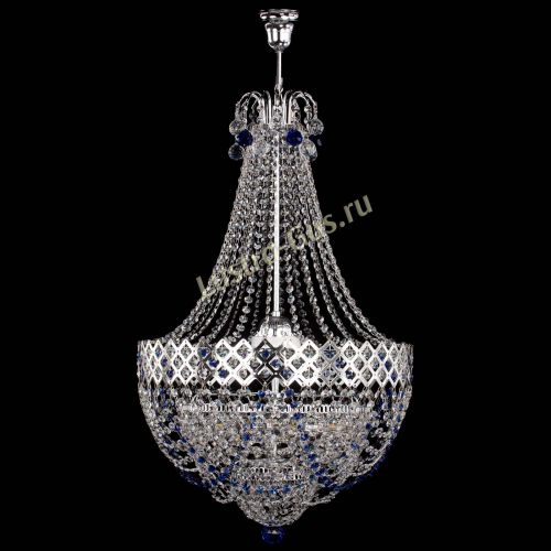 Люстра Корона №5 с подвесом Синяя в Подольске Люстра Корона №5 с подвесом Синяя в Подольске
