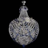 Люстра Корона №5 с подвесом Синяя в Подольске Люстра Корона №5 с подвесом Синяя в Подольске