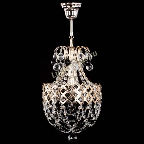 Люстра Корона №6 черная в Подольске Гусь Хрустальный