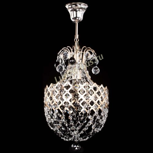 Люстра Корона №6 черная в Подольске Гусь Хрустальный