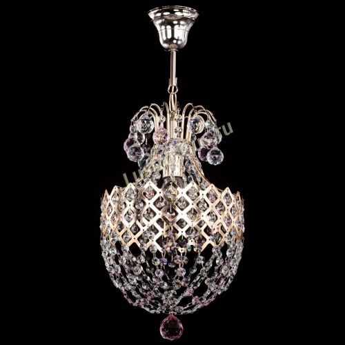 Люстра Корона №6 красная в Подольске Гусь Хрустальный