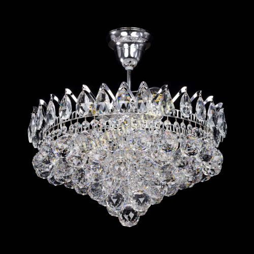 Люстра Корона Капель шар 3 лампы в Подольске Гусь Хрустальный