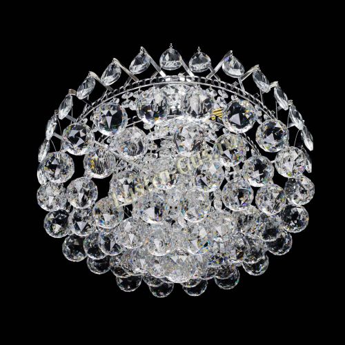 Люстра Корона Капель шар 3 лампы в Подольске Гусь Хрустальный