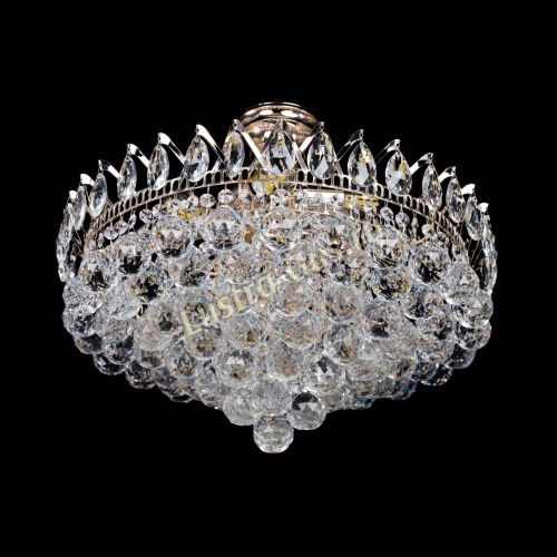 Люстра Корона Капель шар 5 ламп в Подольске Гусь Хрустальный