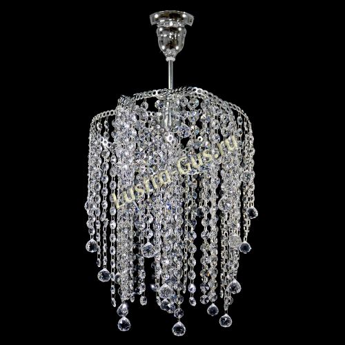 Люстра Космея №1 капель мини  в Подольске Гусь Хрустальный