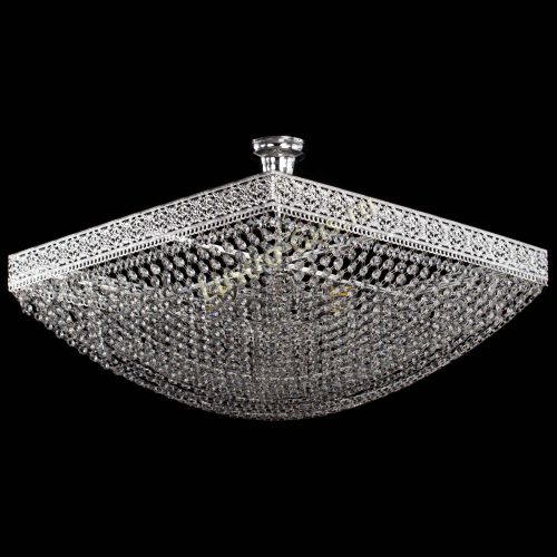 Люстра Квадрат №28 - 600 мм в Подольске Гусь Хрустальный