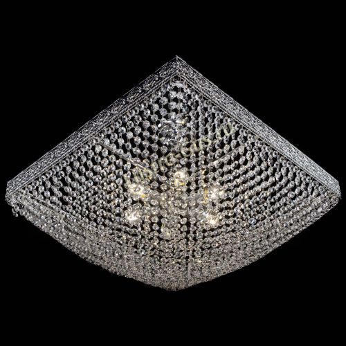 Люстра Квадрат №28 - 600 мм в Подольске Гусь Хрустальный