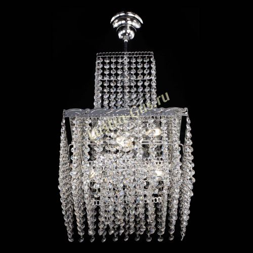 Люстра Квадрат №3 с подвесом в Подольске Гусь Хрустальный