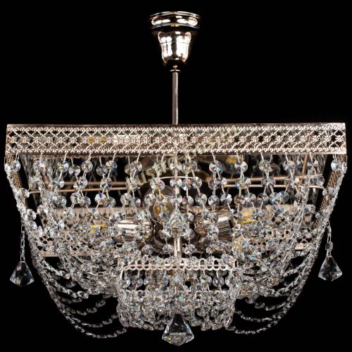 Люстра Квадрат Венеция №24 подвесная в Подольске Гусь Хрустальный