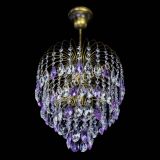 Люстра Лора №3 под бронзу фиолетовая в Подольске Люстра Лора №3 под бронзу фиолетовая в Подольске