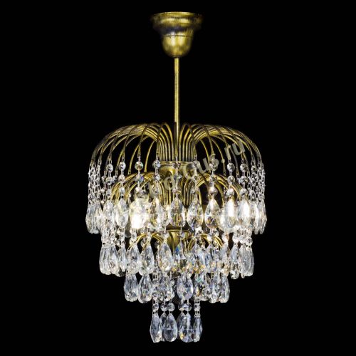 Люстра Лора №3 под бронзу в Подольске Гусь Хрустальный