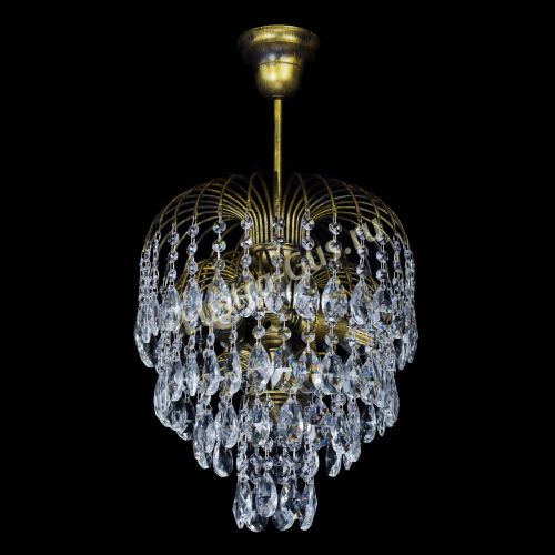 Люстра Лора №3 под бронзу в Подольске Гусь Хрустальный