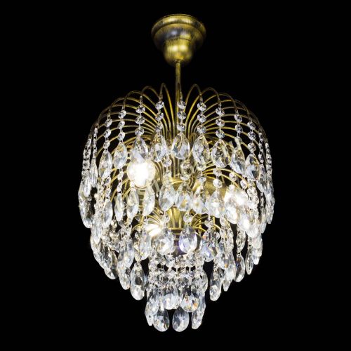 Люстра Лора №3 под бронзу в Подольске Гусь Хрустальный