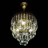 Люстра Лора №3 под бронзу зеленая в Подольске