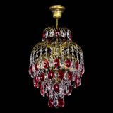 Люстра Лора №3 журавлик Красная под бронзу в Подольске