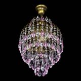 Люстра Лора №3 журавлик Розовая под бронзу в Подольске